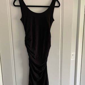 Isabella Oliver ruched maternity dress.